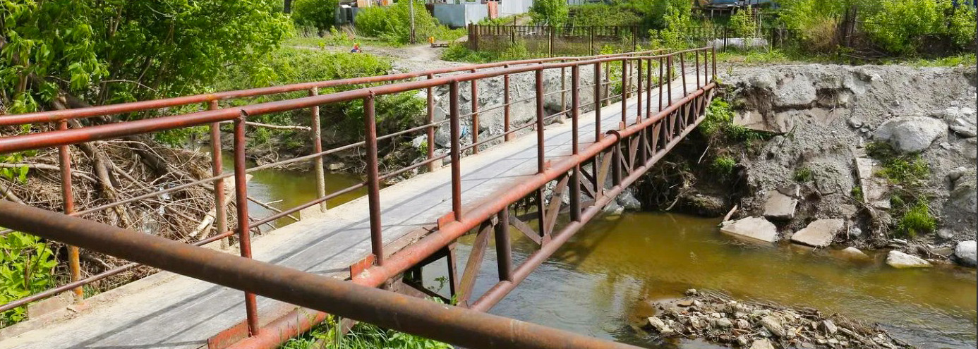 Планирование и проектирование мостика из старых стальных труб
